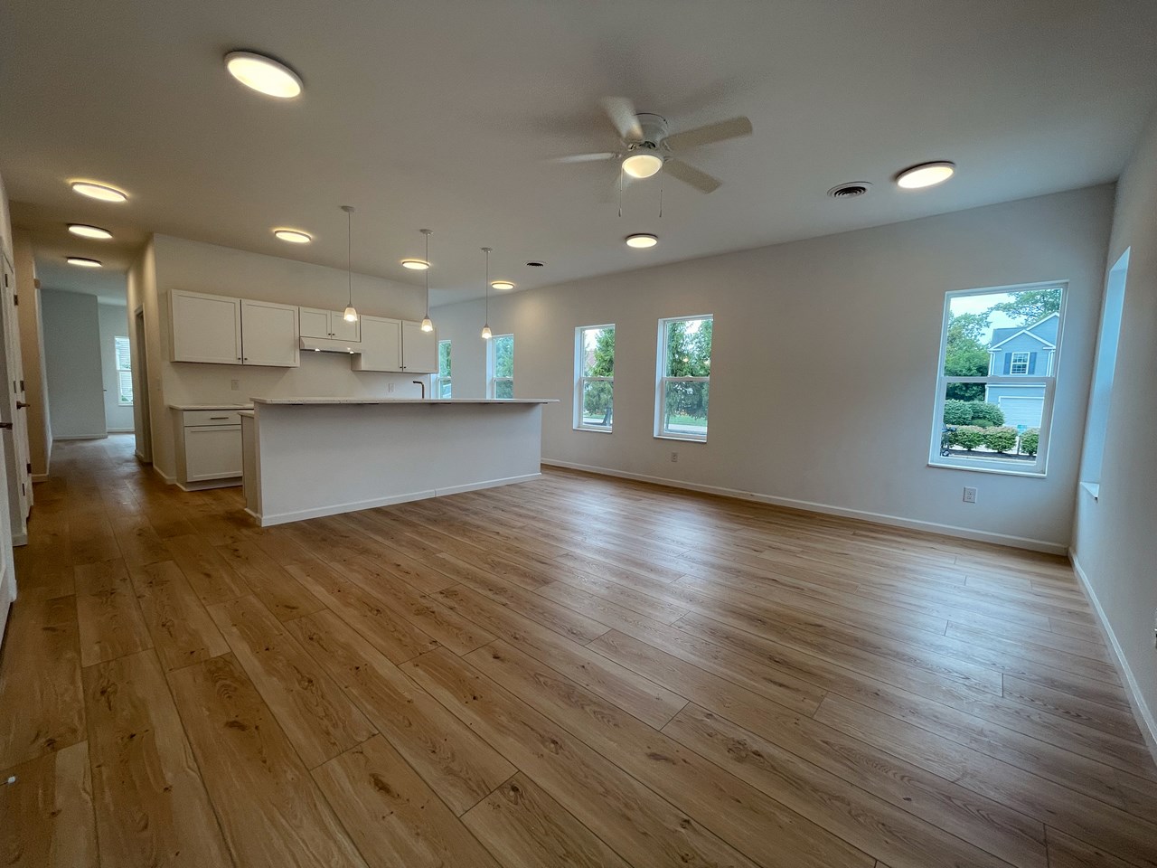 living room view